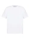 Givenchy Men Cotton Regular Fit T-shirt With Logo In White