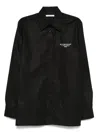Givenchy Classic Fit Black Button-down Shirt In Black