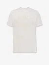 Givenchy White T-shirt With Maxi Logo On The Front In Cotton Man In White