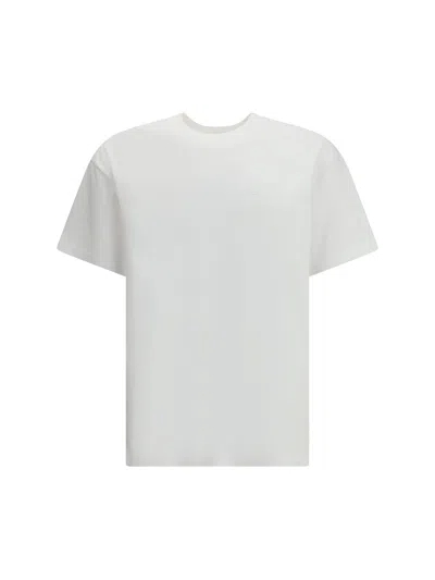 Givenchy Men Cotton T-shirt With Logo Patch In Neutral