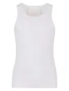 Givenchy White Cotton Blend T-shirts And Polos In White