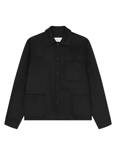 Givenchy Men's Couture Seam Blouson In Wool And Cashmere In Black