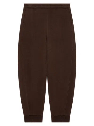 Givenchy Men's Couture Seam Joggers In Scuba In Brown