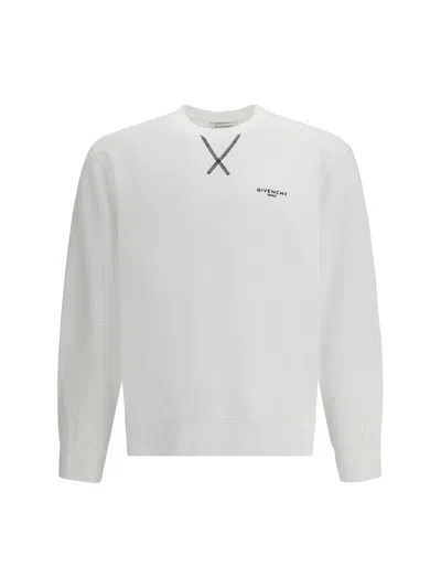 GIVENCHY GIVENCHY MEN COUTURE SEAM SWEATSHIRT WITH LOGO