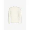 GIVENCHY GIVENCHY MEN'S CREAM MONOGRAM-PATTERN CREWNECK WOOL-KNIT JUMPER