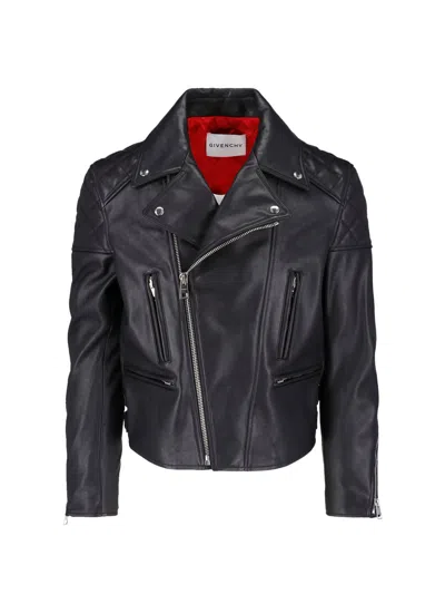 Givenchy Men's Cupro Jacket In Black