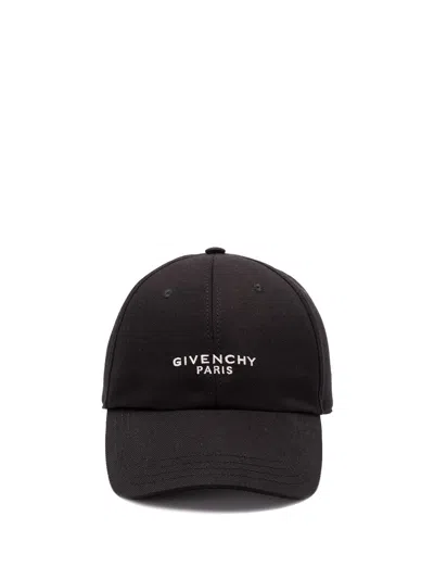 GIVENCHY GIVENCHY MEN CURVED CAP WITH `GIVENCHY PARIS`