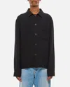 Givenchy Men Double Face Overshirt In Blue