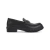 Givenchy Black Echo Calf Leather Loafers In Black