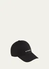 Givenchy Logo-embroidered Baseball Cap In Black