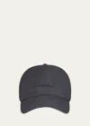 Givenchy Men's Embroidered Logo Baseball Cap In Grey Mix