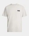Givenchy Men's Embroidered Logo Patch Crewneck T-shirt In White