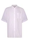 Givenchy Men's Embroidered Poplin Shirt In Pink