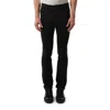 Givenchy Men's Embroidered Red Star Jeans In Black