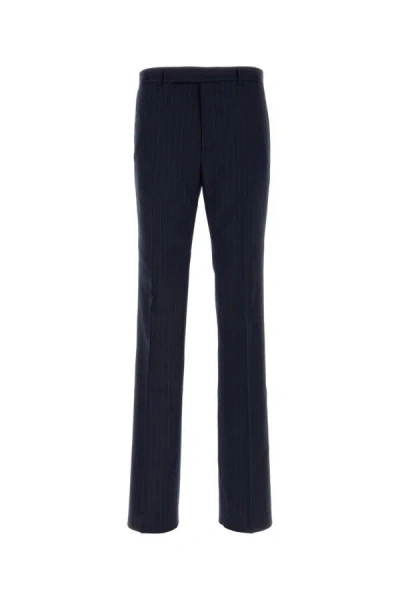 GIVENCHY GIVENCHY MEN EMBROIDERED WOOL PANT