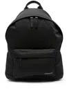 Givenchy Black Backpack With Adjustable Shoulder Straps And Logo On Front In Tech Fabric Man In Black