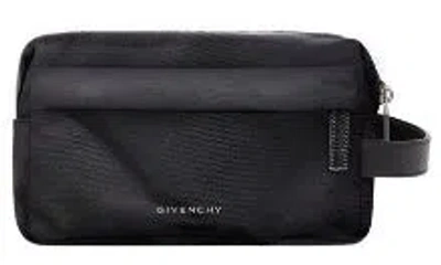Givenchy Men Essential Toilet Pouch In Black