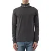 Givenchy Men's Faded Logo Dyed Long Sleeve T-shirt In Black/grey