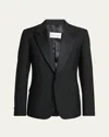 Givenchy Men's Fitted Evening Jacket In Black