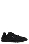 Givenchy Black Flat Sneakers In Black