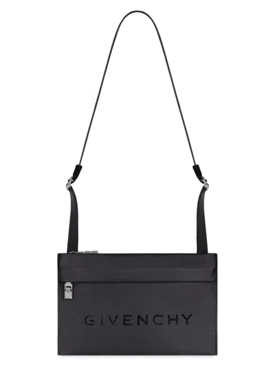 Givenchy Men's G-essentials Bag In Coated Canvas In Black