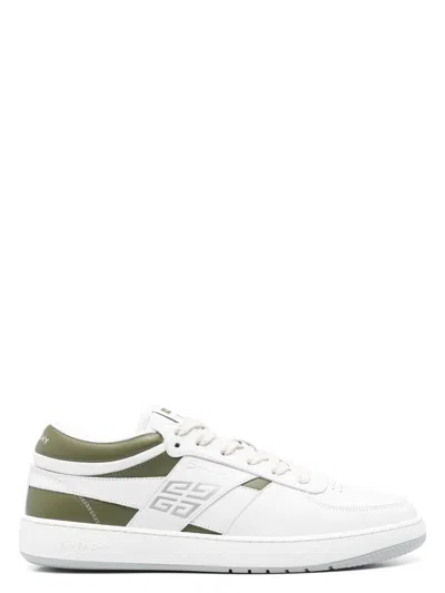 GIVENCHY MEN'S G MOVE LEATHER SNEAKERS