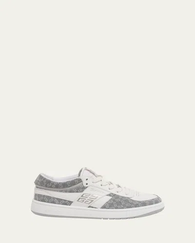 GIVENCHY MEN'S G MOVE LOW-TOP COTTON SNEAKERS