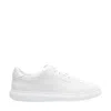 Givenchy Low Top Leather Sneakers With Perforated Detailing In White