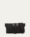 Givenchy Men's G-trail Nylon And Leather Crossbody Bag In Black