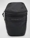Givenchy Men's G-trek Nylon Phone Pouch In Black