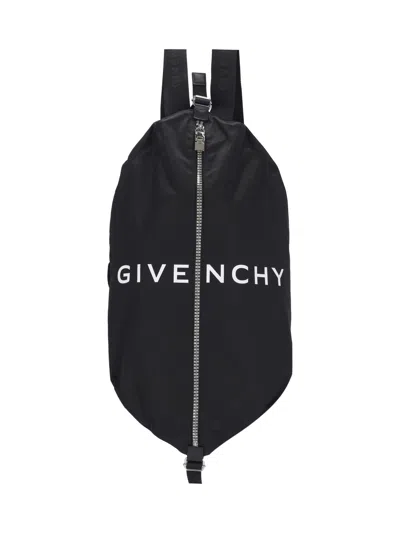Givenchy Men "g-zip" Logo Backpack