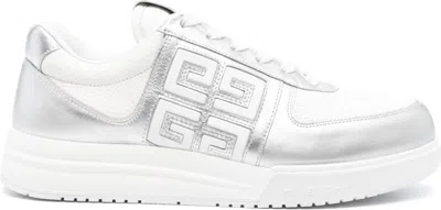 Givenchy Sleek Silvery Low-top Sneakers For Men