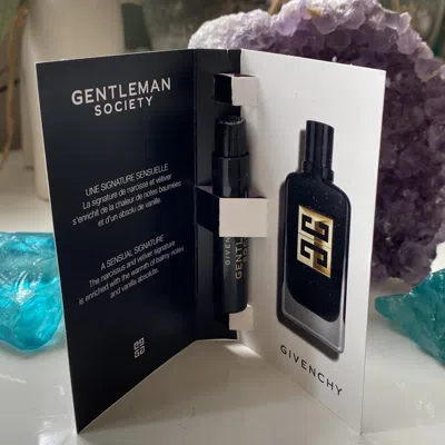 Givenchy Men's Gentleman Society Ambree Edp Spray 0.04 oz Fragrances 3274872481749 In Transparent