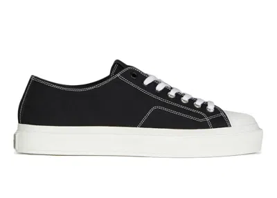 Pre-owned Givenchy Men's  City In Sneakers In Black/white
