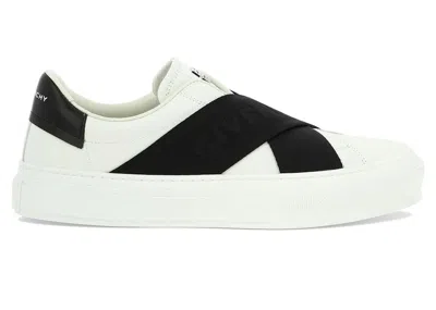 Pre-owned Givenchy Men's  City Sport Sneaker Sneakers In White/black