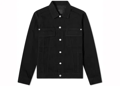 Pre-owned Givenchy Men's  Classic Fit Denim Jacket In Black