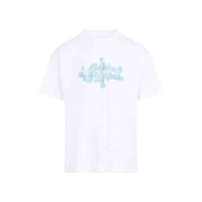 Givenchy Men  Cotton T-shirt In White
