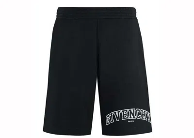 Pre-owned Givenchy Men's  Monogram Logo 4g Shorts In Black