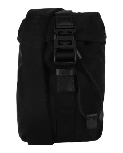 Pre-owned Givenchy Men's  Nylon Crossbody In Black