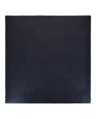 Pre-owned Givenchy Men's  Oversized 4g Logo Scarf In Dark Blue