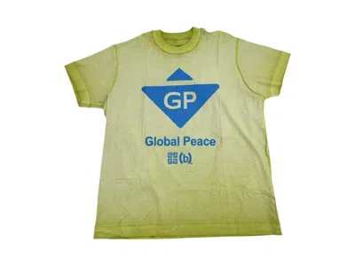 Pre-owned Givenchy Men's  Oversized Fit T-shirt In Citrus Green