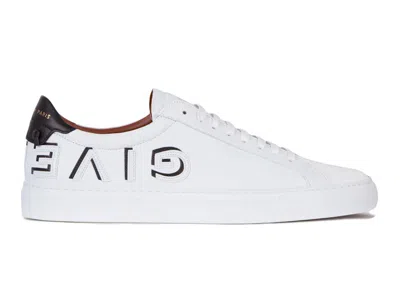 Pre-owned Givenchy Men's  Reverse Sneakers In White/black