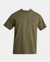 Givenchy Cotton T-shirt With Stamp Print Clothing In Green