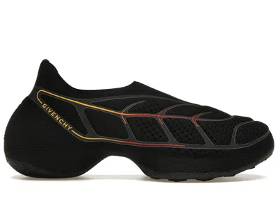 Pre-owned Givenchy Men's  Tk360 Plus Sneaker Sneakers In Black/yellow