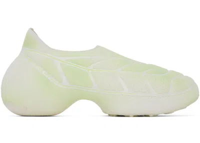 Pre-owned Givenchy Men's  Tk360 Sneakers In White/green