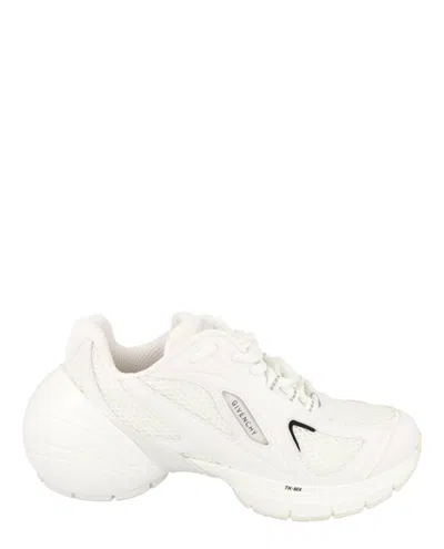 Pre-owned Givenchy Men's  Tkmx Runners Sneakers In Ivory In White