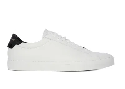 Pre-owned Givenchy Men's  Urban Street Low Sneakers In White/black In Multi