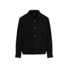 Givenchy Overshirt In Virgin Wool In Black