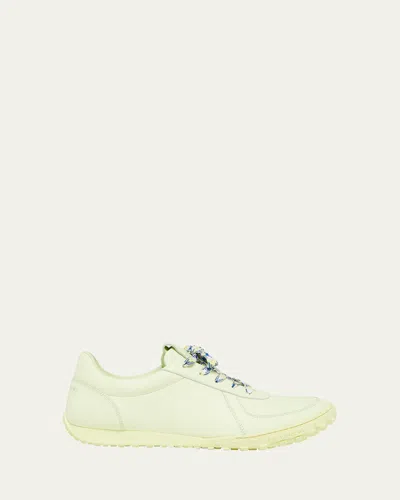 GIVENCHY MEN'S GLIDE LEATHER LOW-TOP RUNNER SNEAKERS