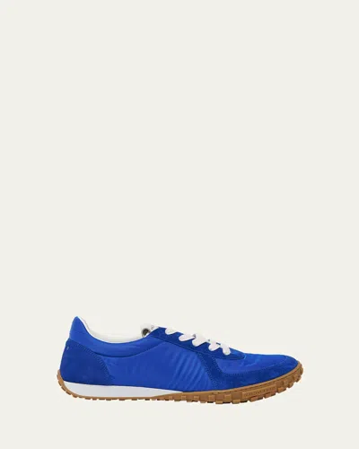 Givenchy Low Top Sneakers Round Toe Rubber Sole In Blue